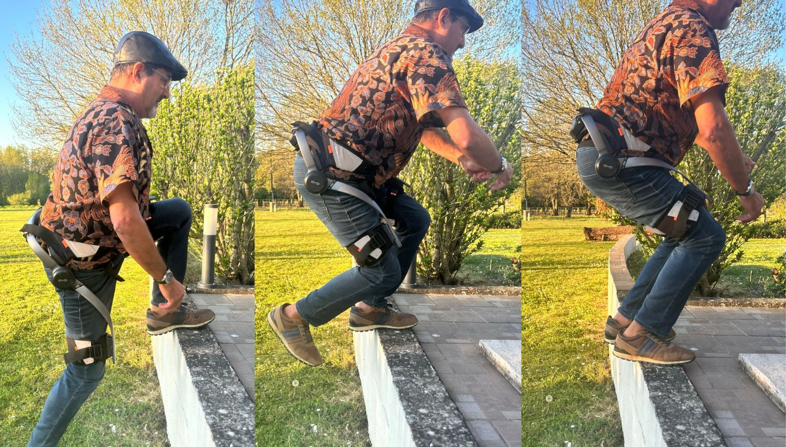 Essai de l'exosquelette Hypershell à domicile